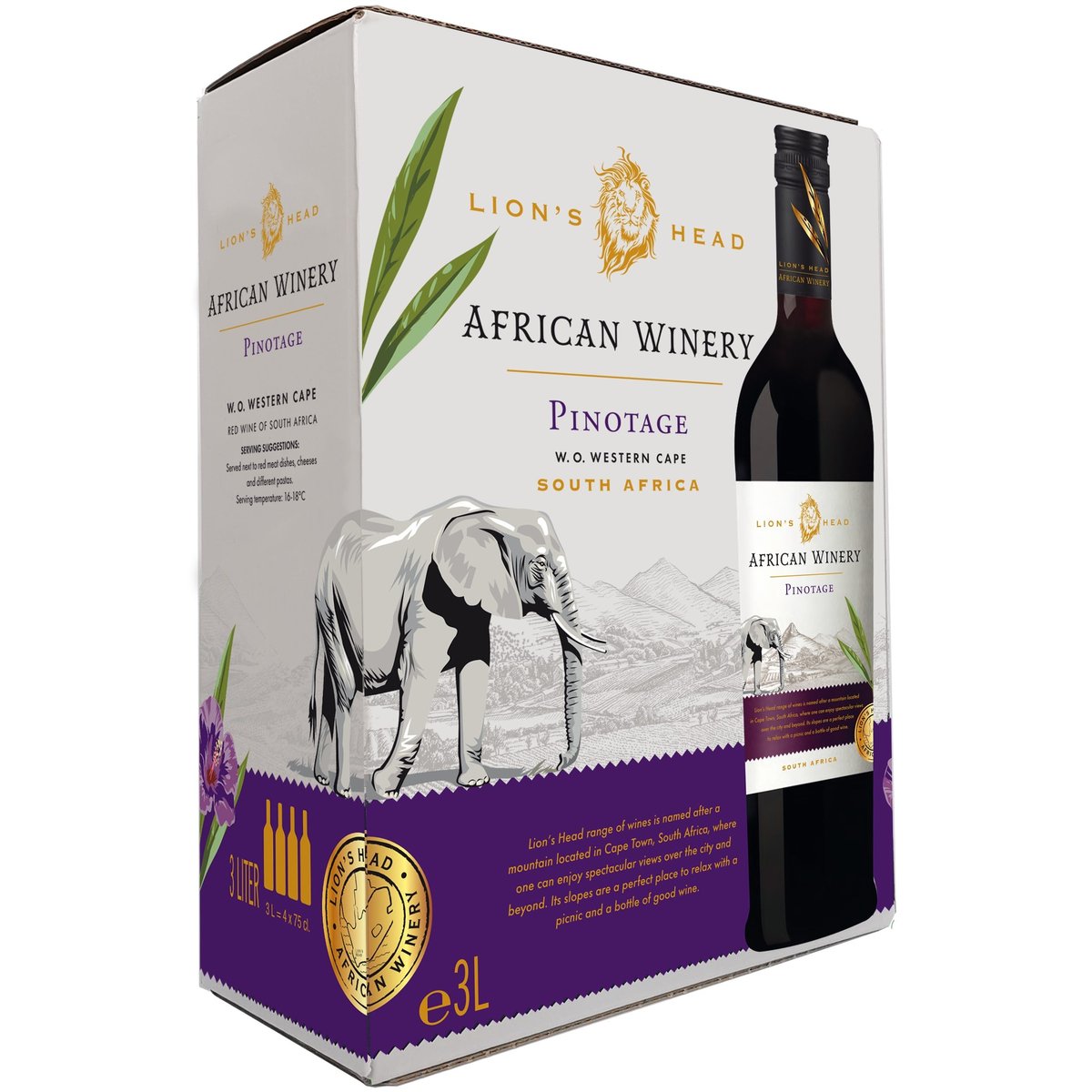 African Winery Pinotage BIB UB