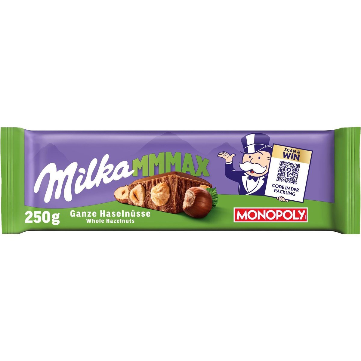 Milka Wholenut 250 g