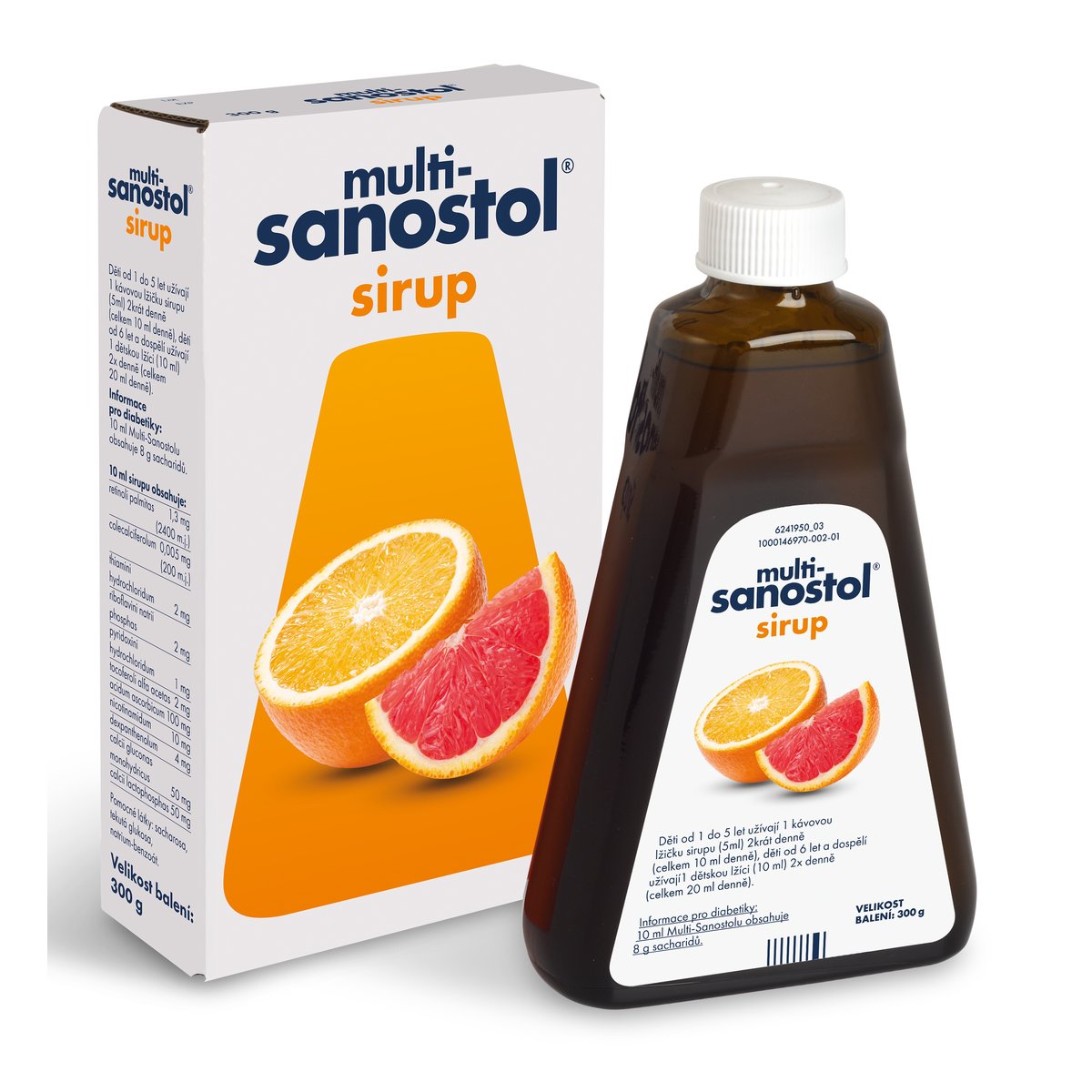 MULTI-SANOSTOL sirup 1X300G