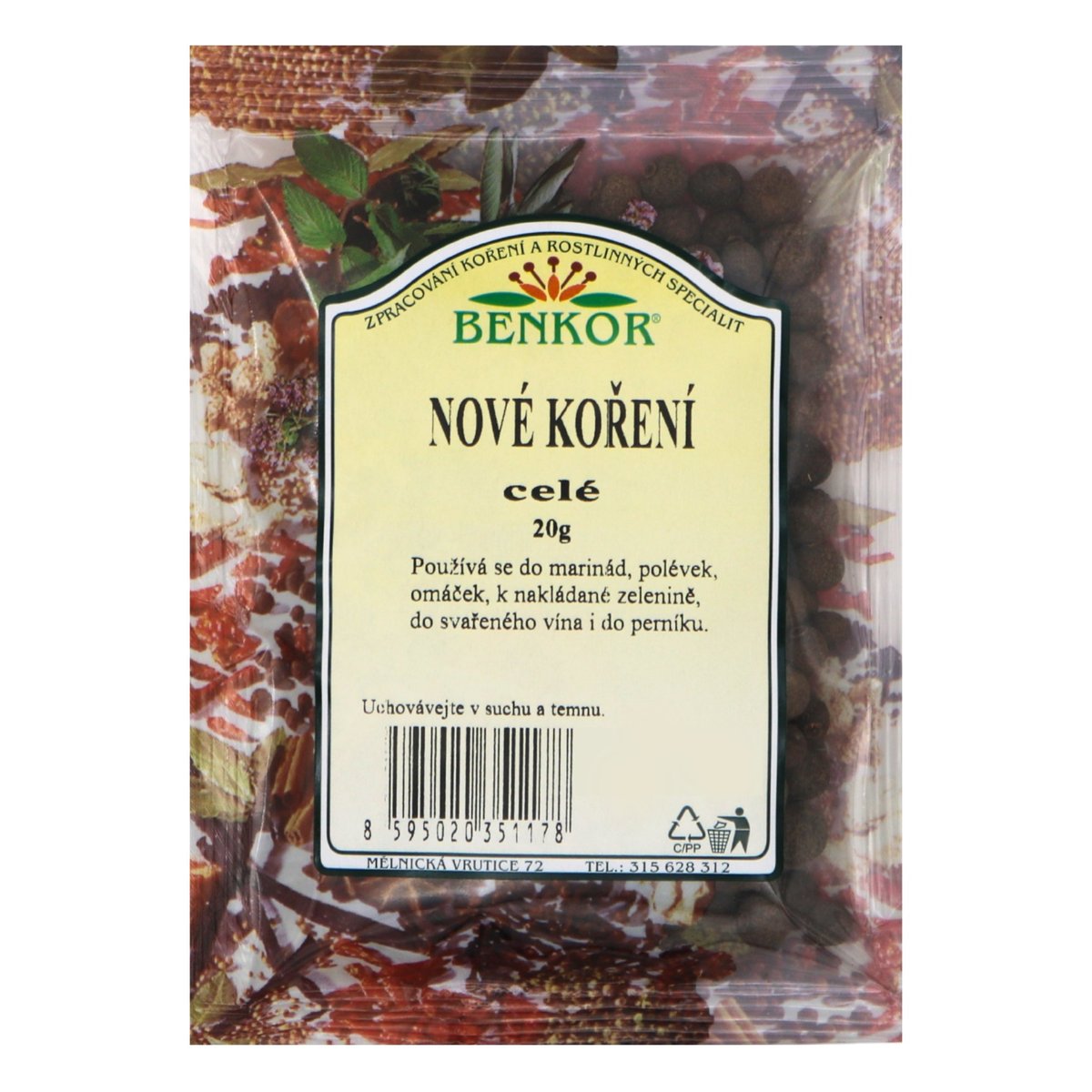 Benkor Nové koření celé