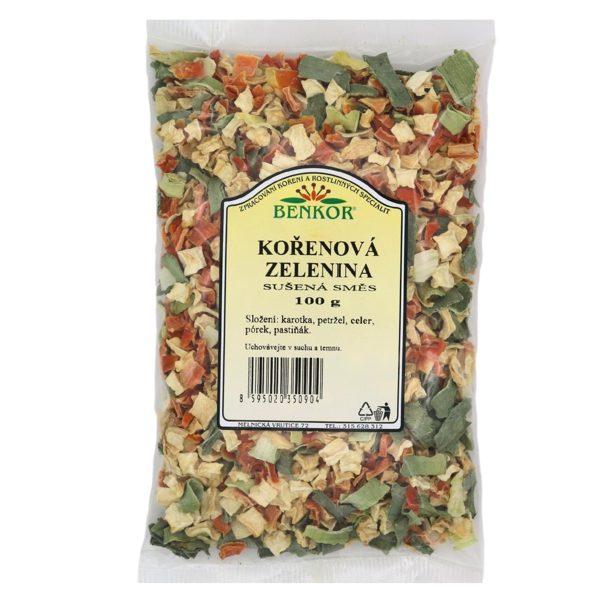Benkor Kořenová zelenina sušená směs