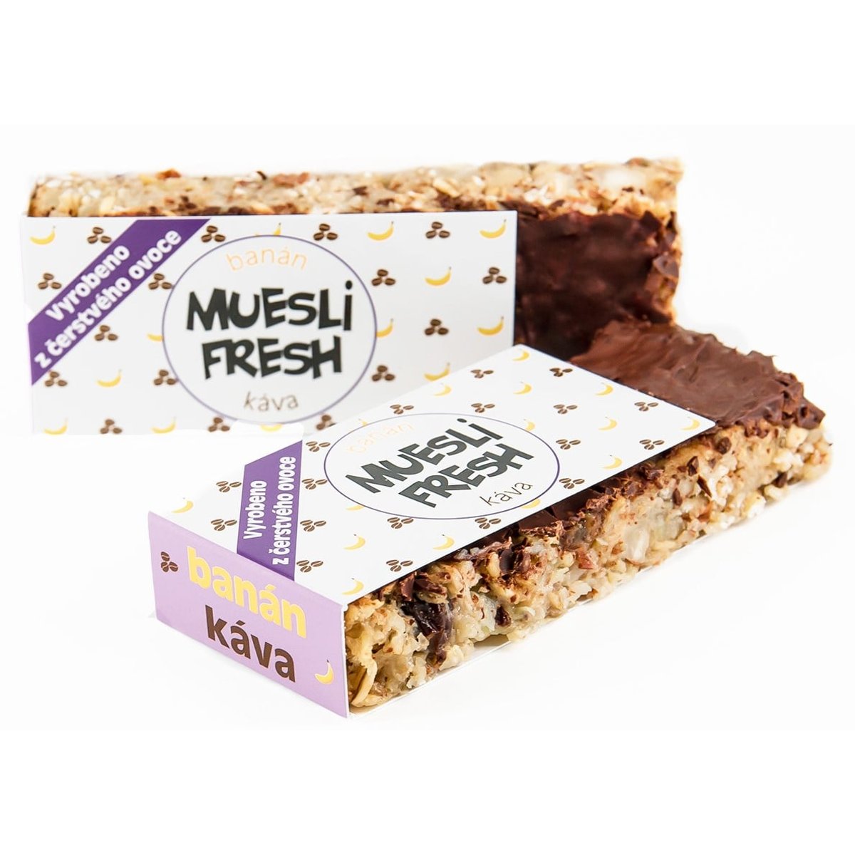 Muesli Fresh tyčinka banán-káva (1 kus)