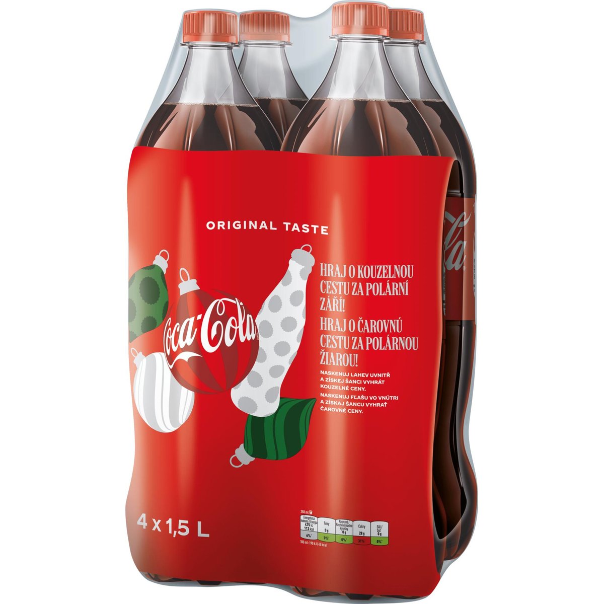Coca-Cola multipack (4×1,5 l)