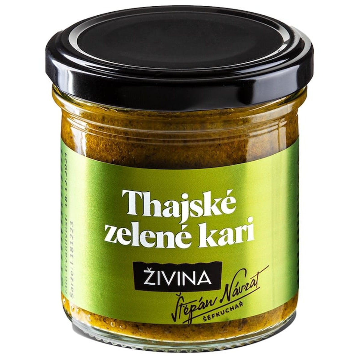 Živina Thajská zelená kari pasta extra pálivá, 140 g