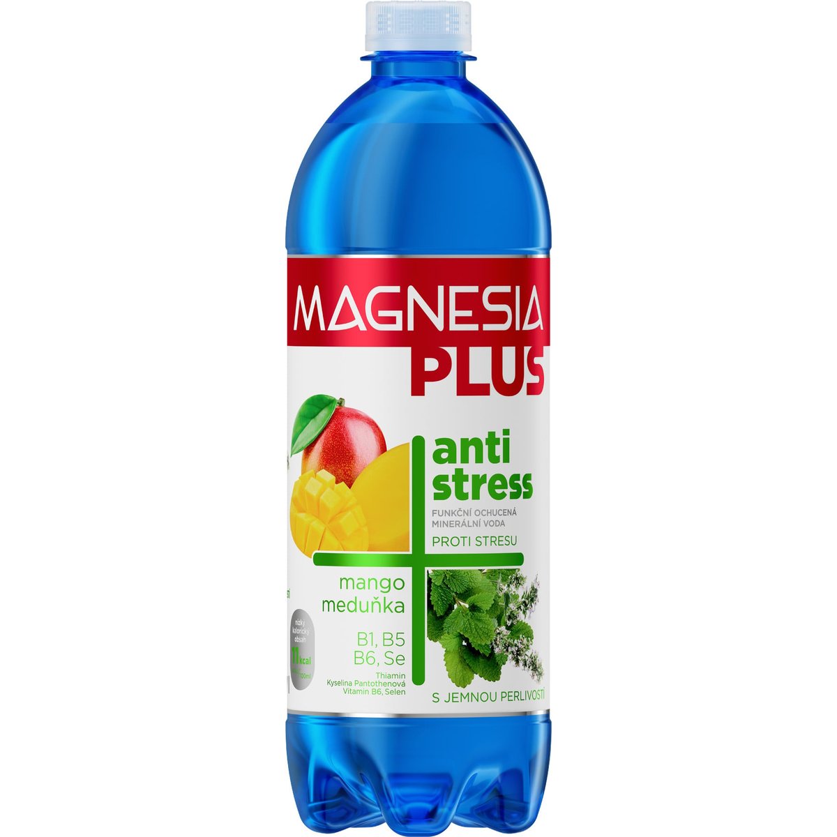 Magnesia Plus Antistress mango a meduňka