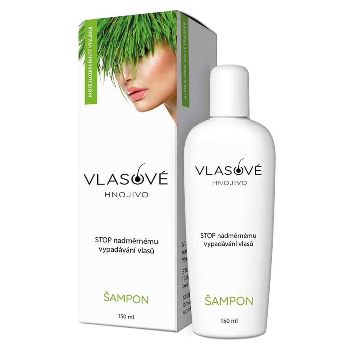 Vlasové hnojivo šampon, 150ml