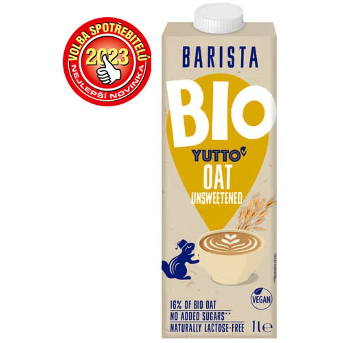 Yutto BIO Ovesný nápoj Barista