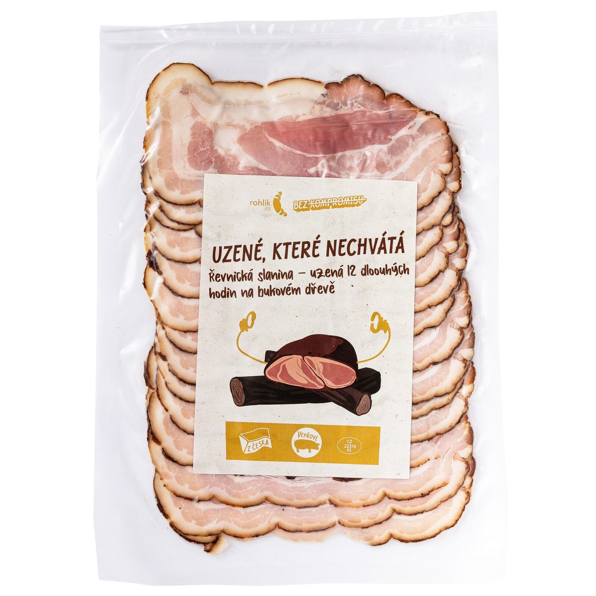 Rohlik.cz Řevnická slanina uzená