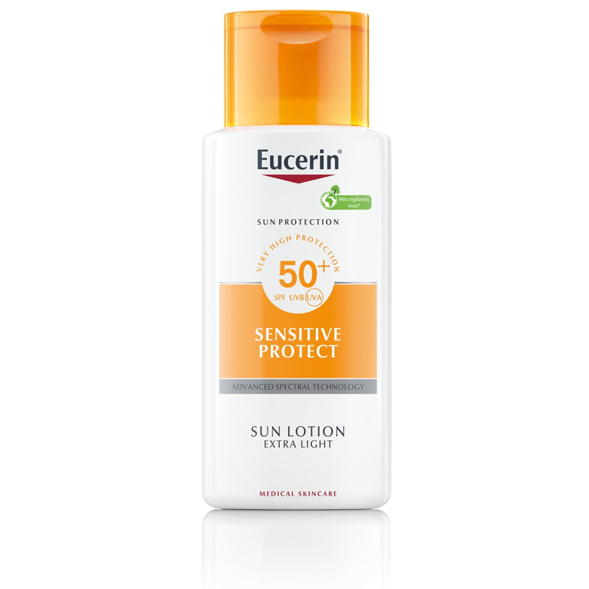 Eucerin SUN mléko na opalování Sensitive SPF50 150ml