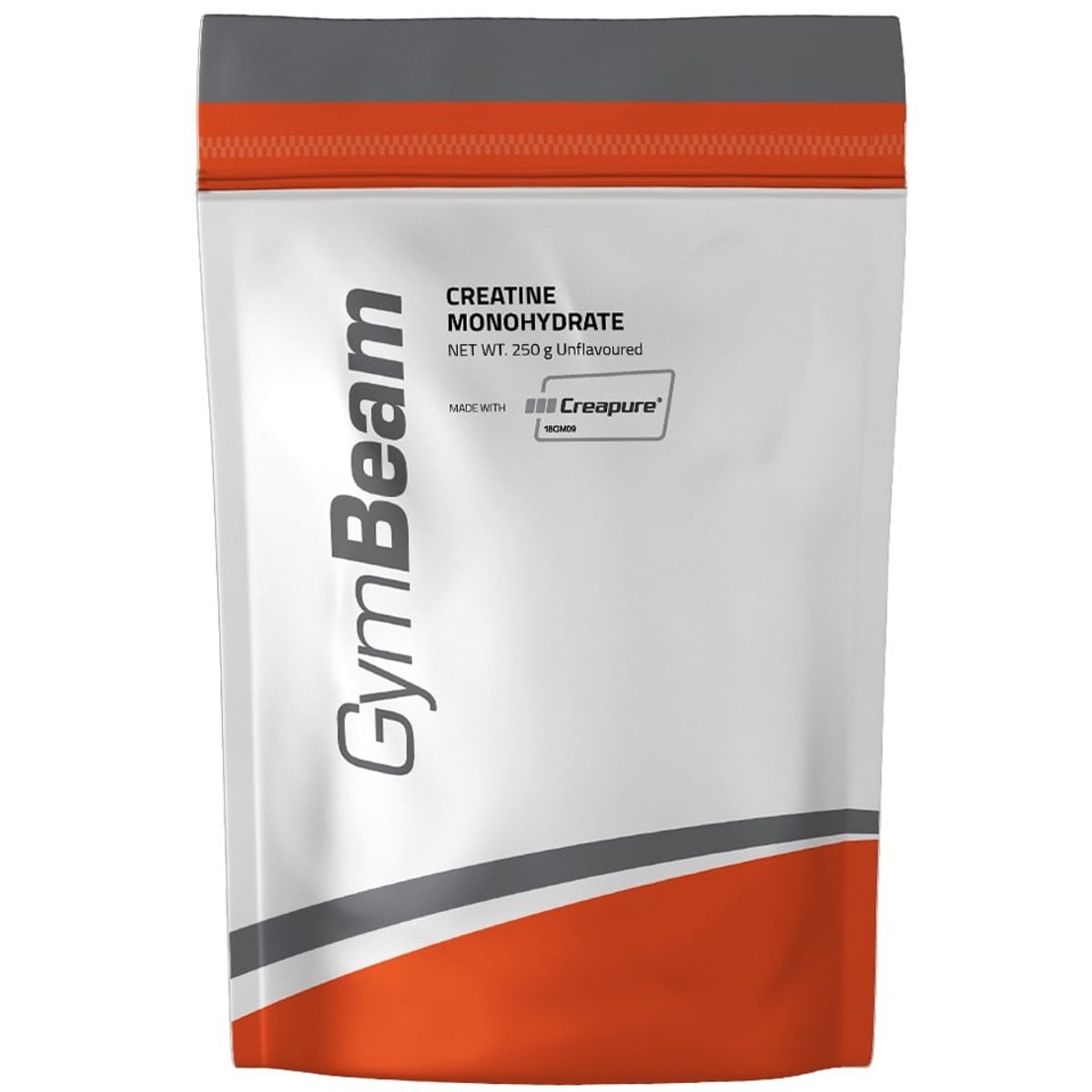 GymBeam Mikronizovaný kreatin monohydrát (100% Creapure®), bez příchuti, 250 g