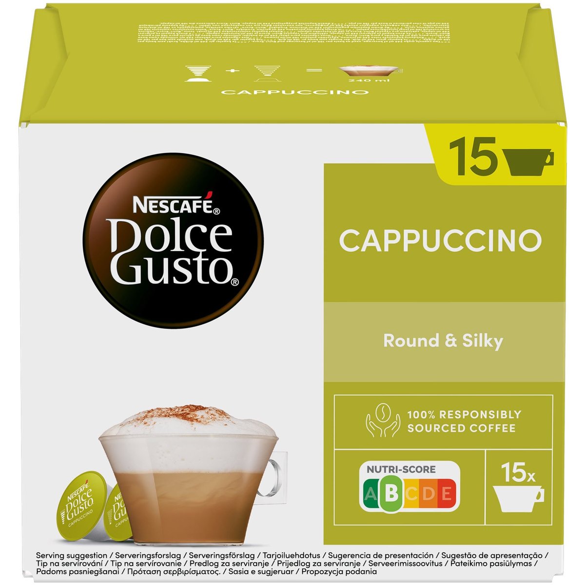Nescafé Dolce Gusto Cappuccino kávové kapsle
