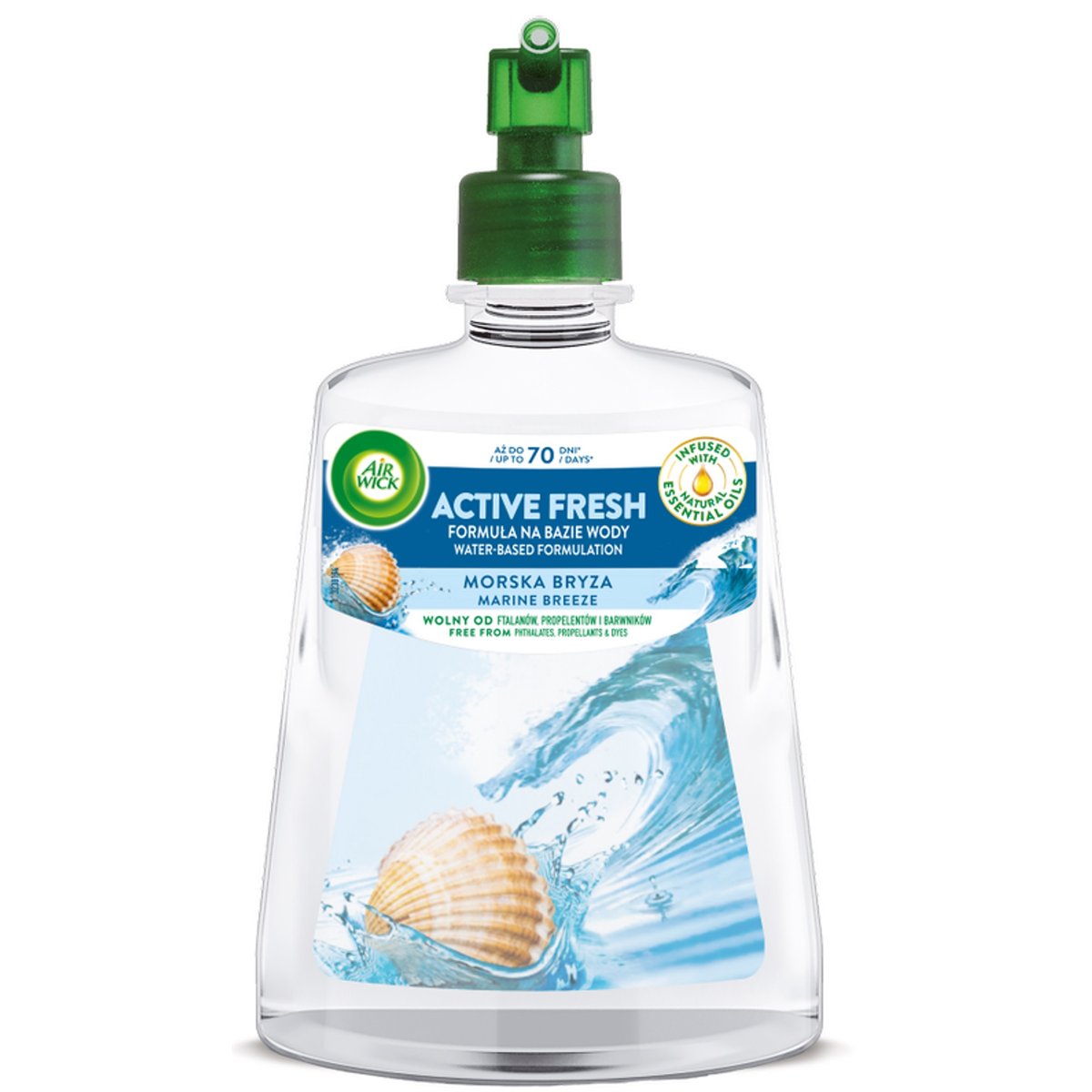 Air Wick Active Fresh Marine Breeze osvěžovač vzduchu náhradní náplň 228 ml