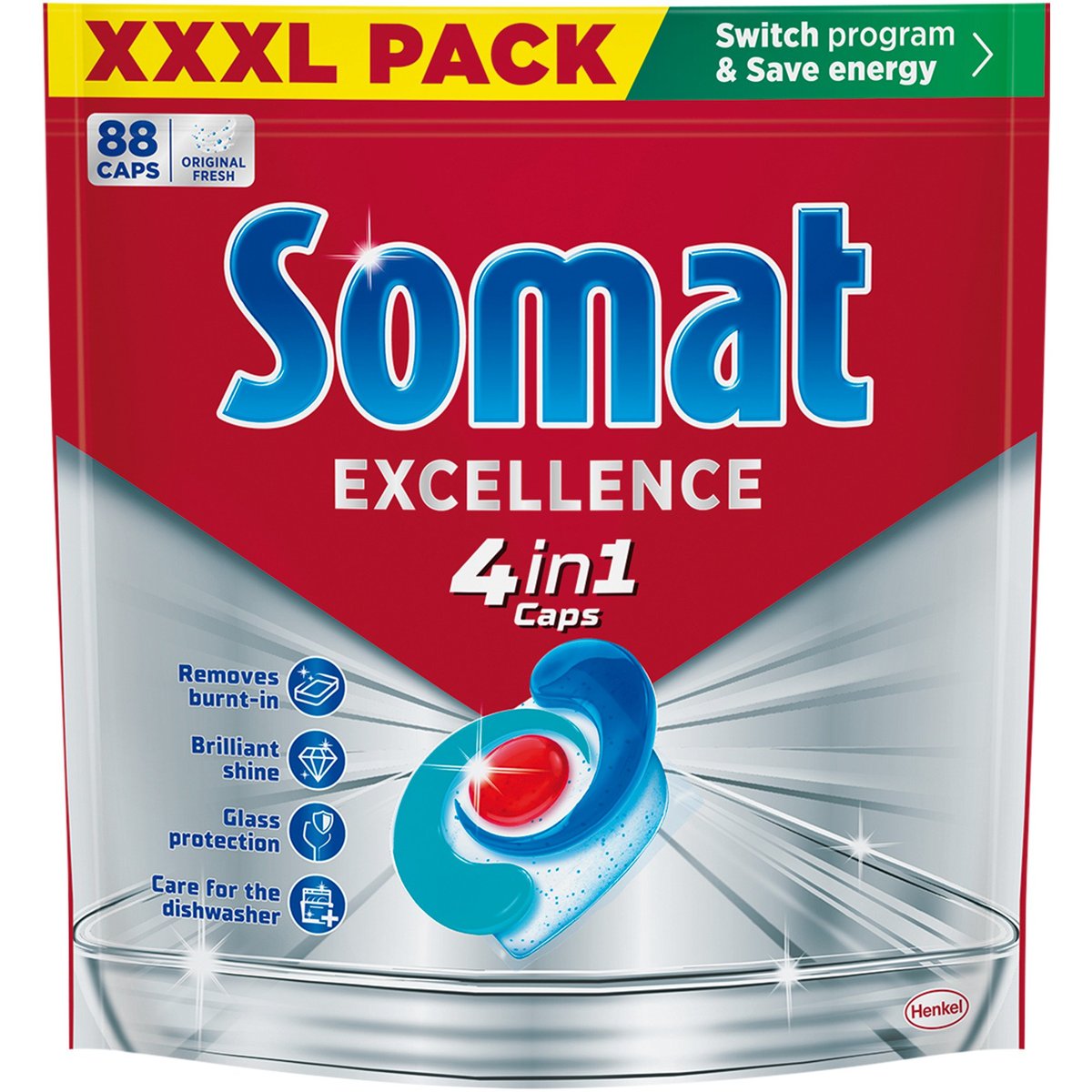 Somat Excellence 4v1 kapsle do myčky