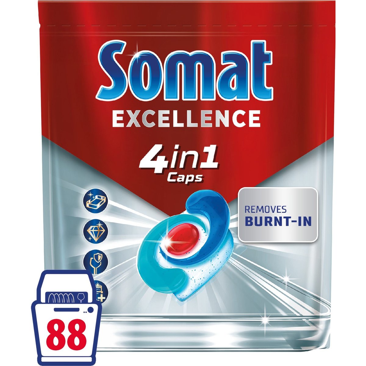 Somat Excellence 4v1 kapsle do myčky