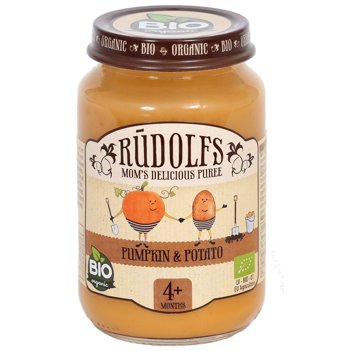 Rudolfs BIO Příkrm dýně a brambory
