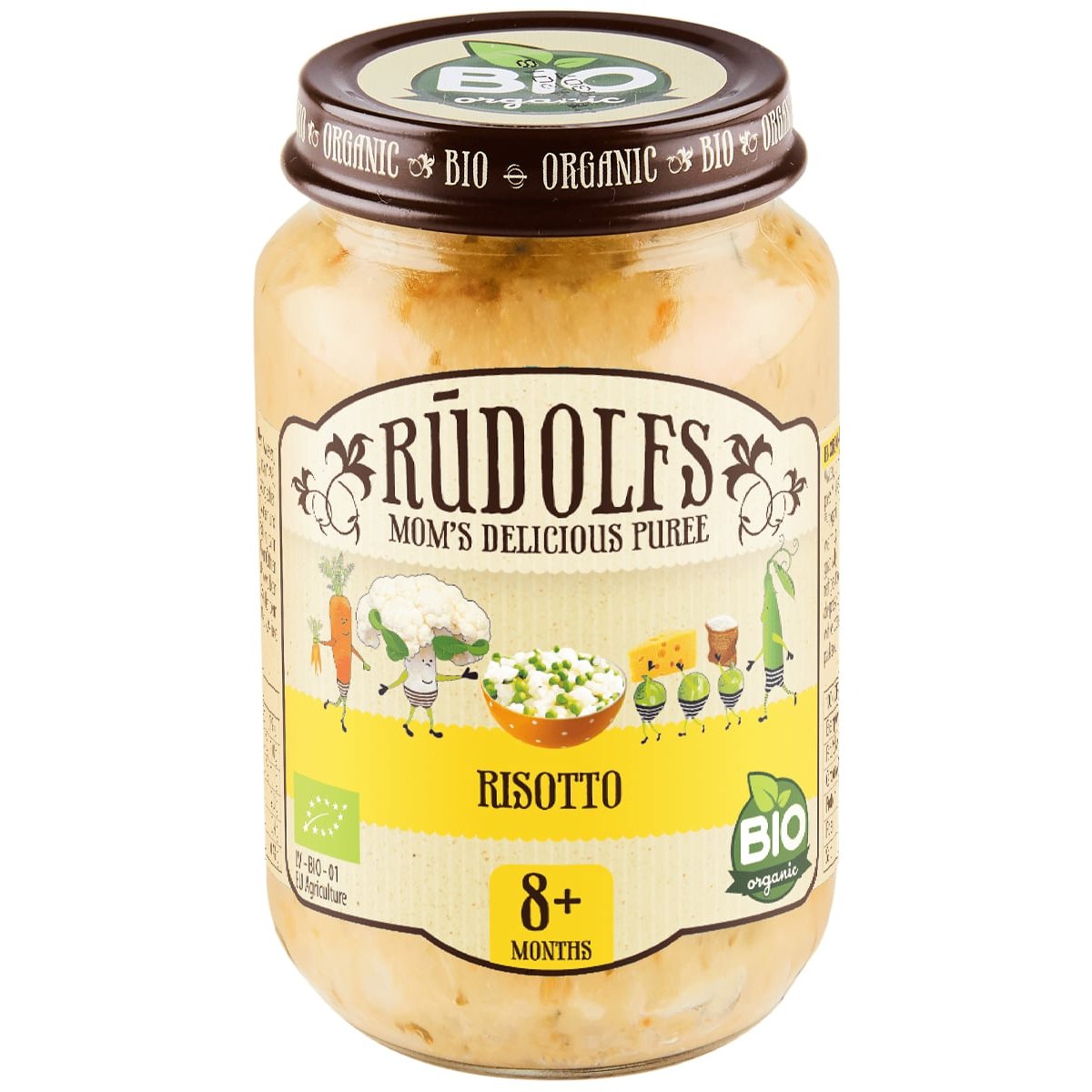 Rudolfs BIO Rizoto od 8 měsíců, 190 g