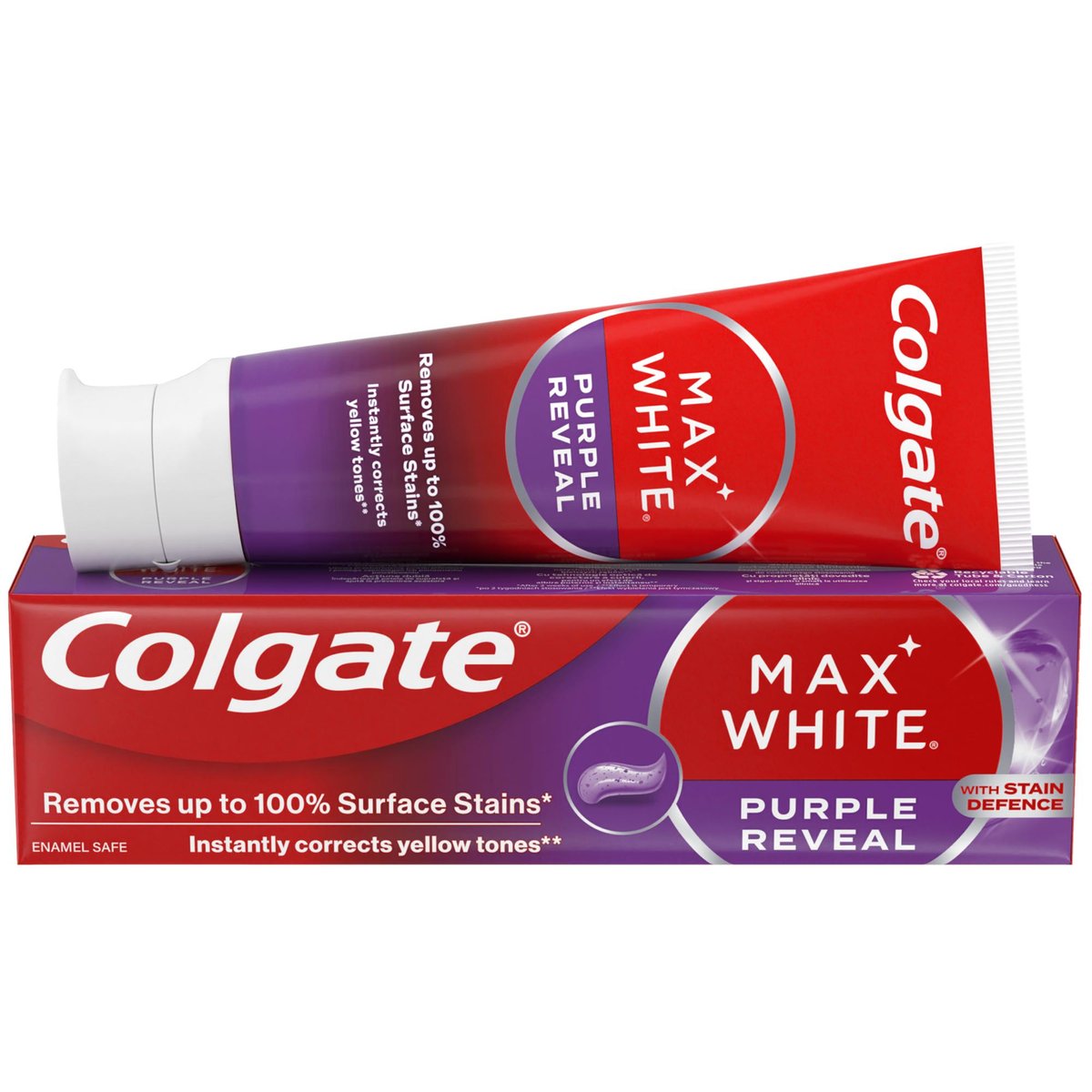 Colgate Max White Purple Reveal zubní pasta