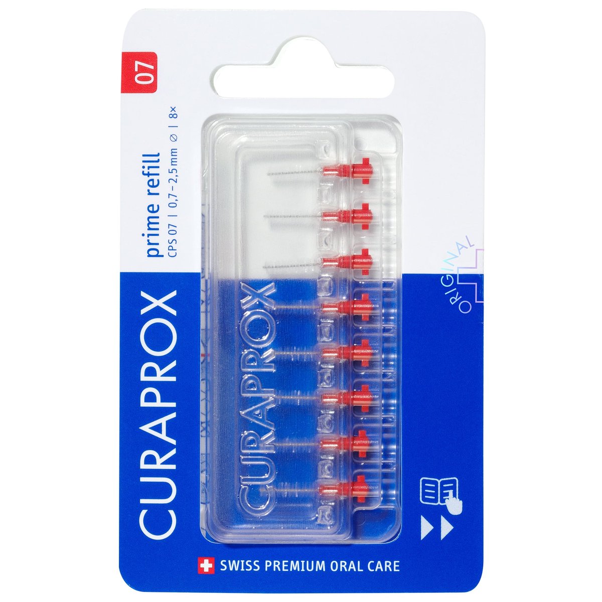 Curaprox CPS 07 prime blister refill mezizubní kartáček