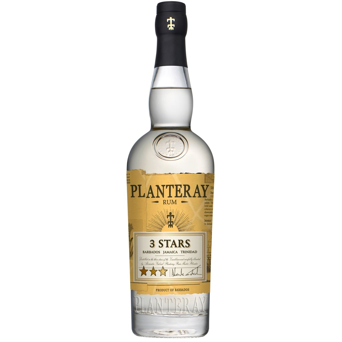 Planteray 3 Stars Rum 41,2% obj.