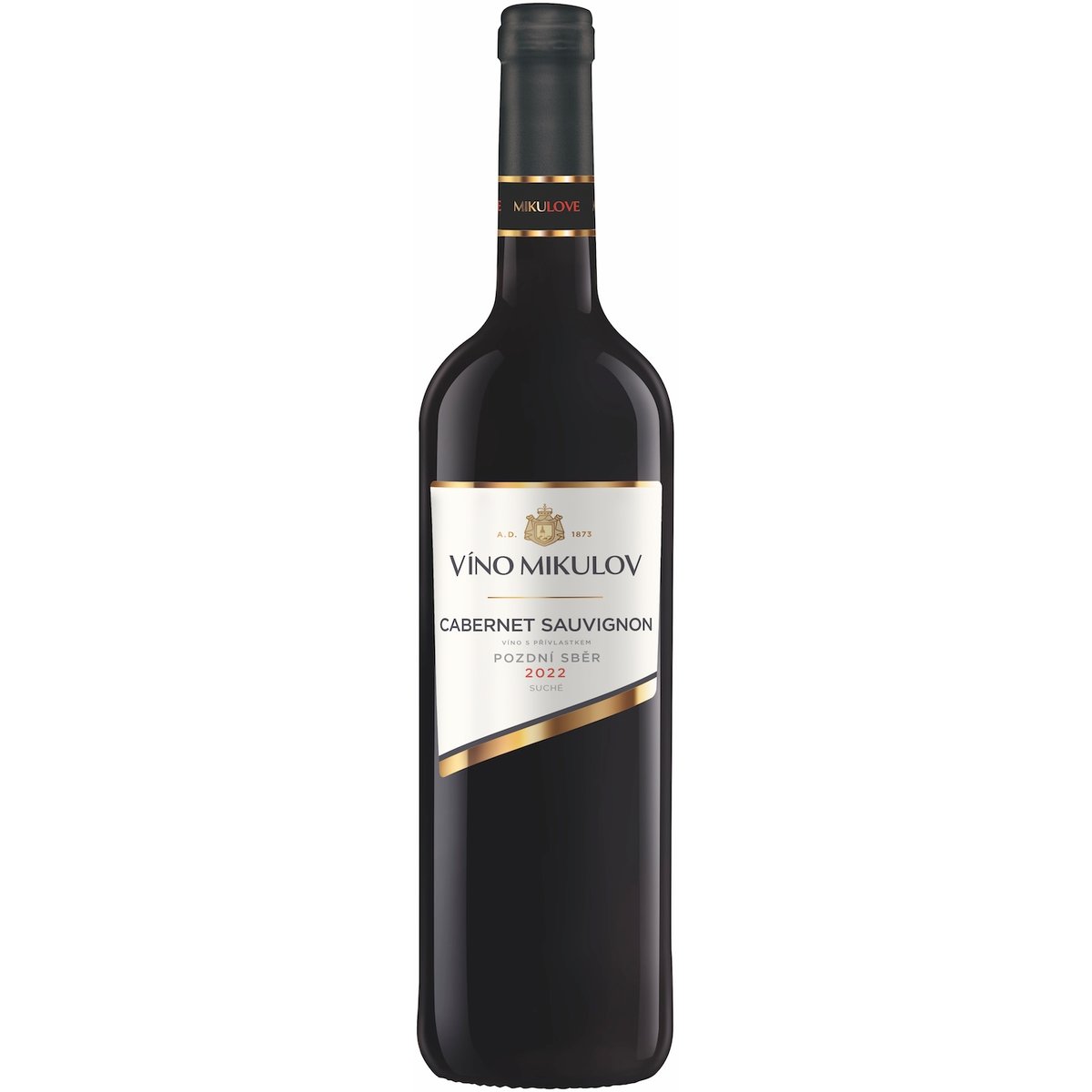 Víno Mikulov Cabernet Sauvignon pozdní sběr