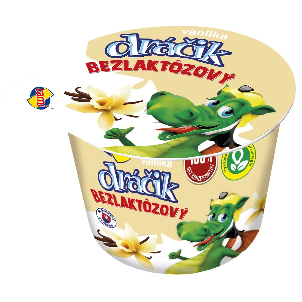 Tami Dráčik dezert bez laktózy vanilka