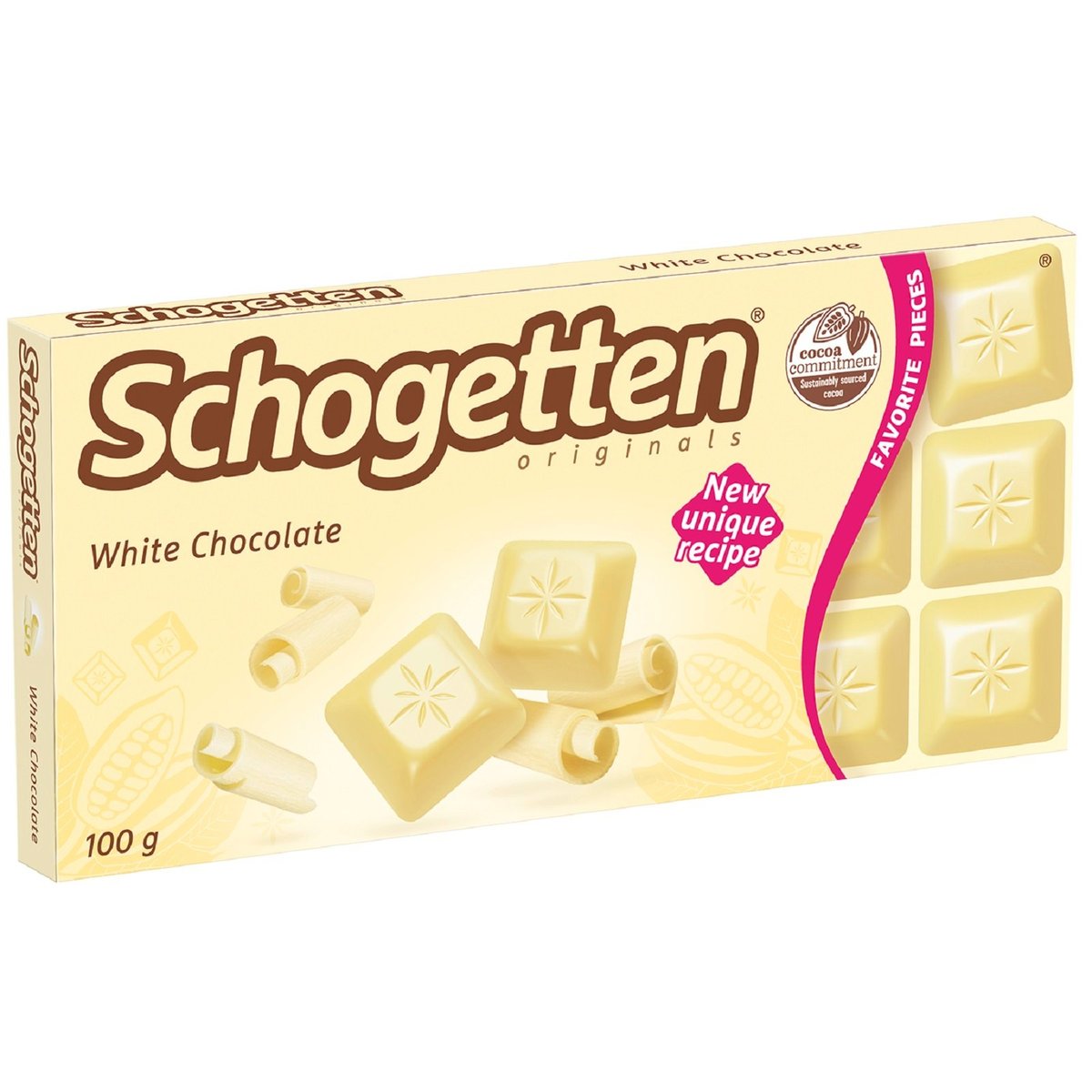 Schogetten Čokoláda bílá