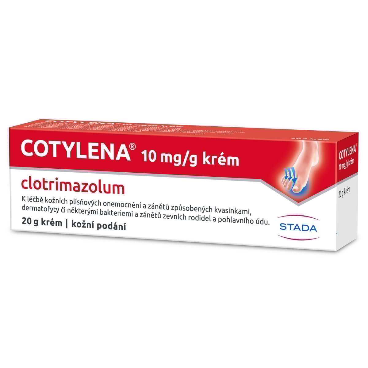 COTYLENA 10MG/G krém 20G