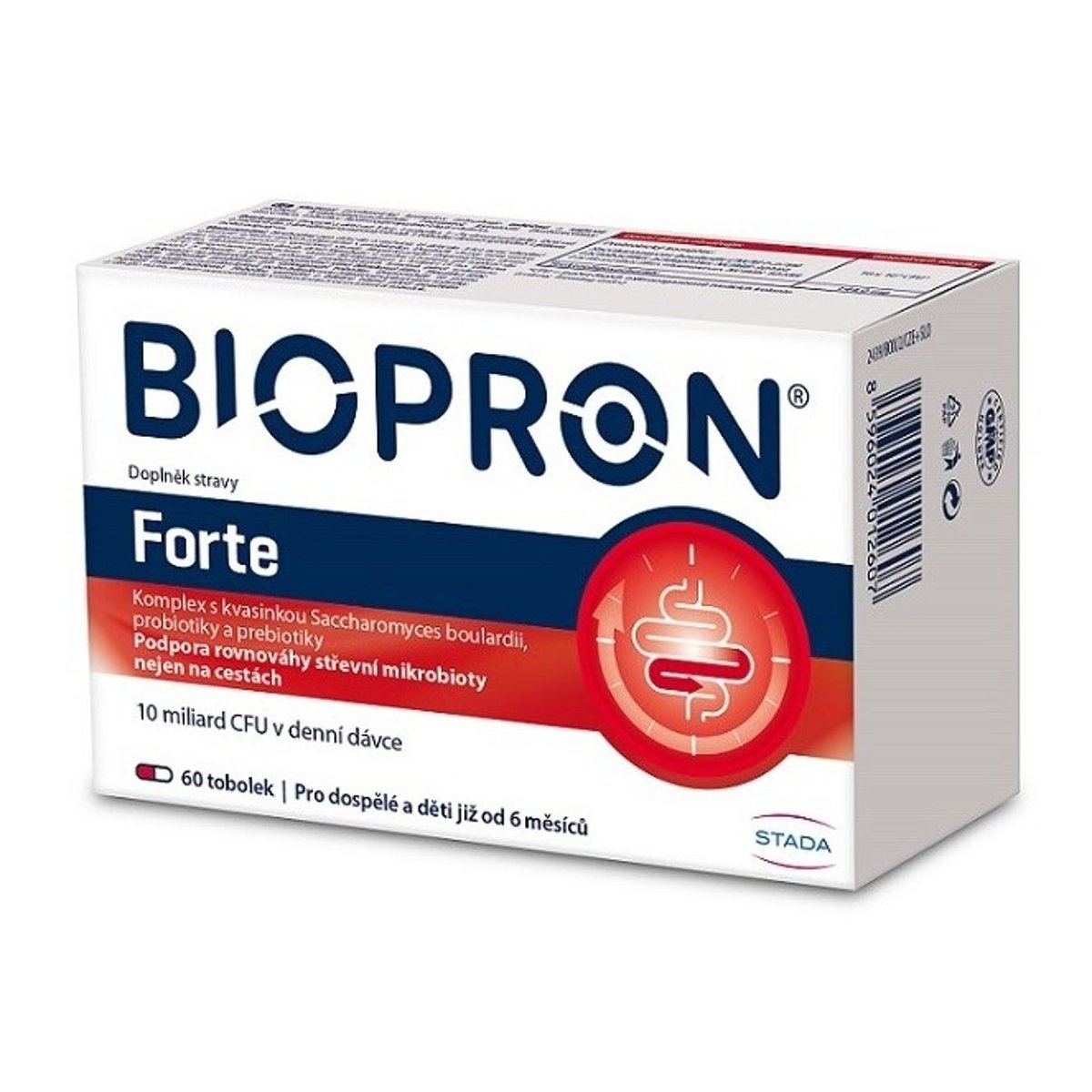Biopron Forte probiotika a prebiotika tob.60