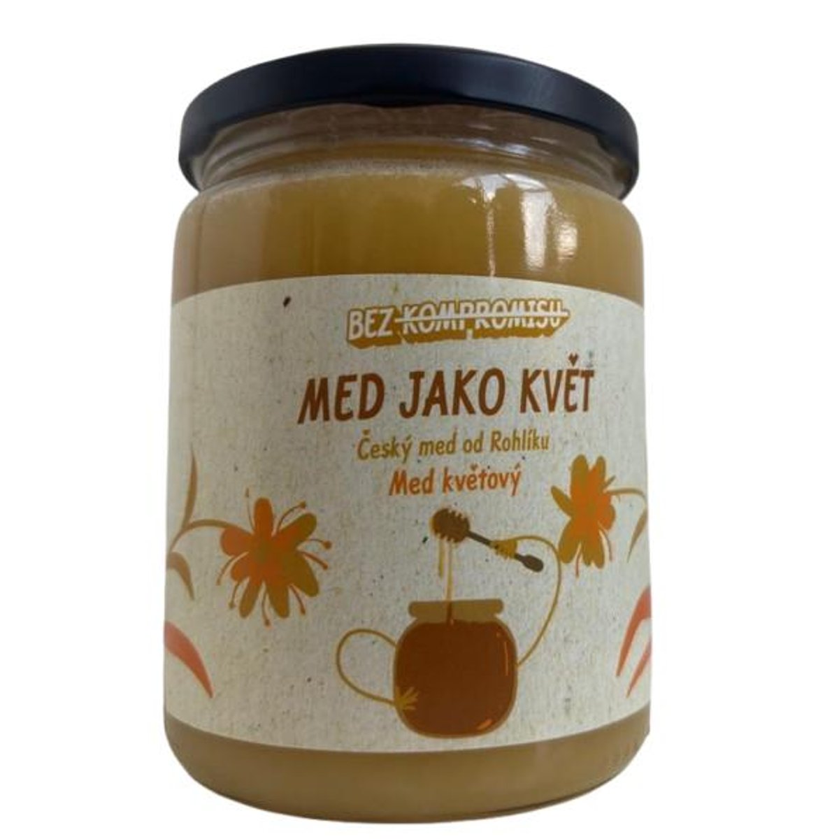 Rohlik.cz Med jako květ