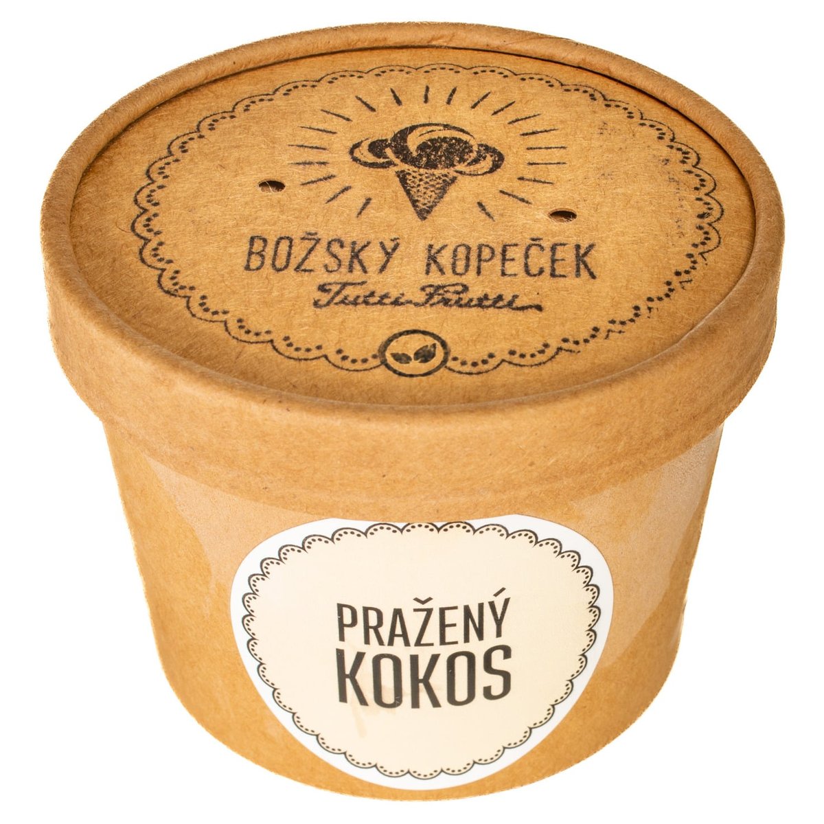 Božský kopeček Pražený kokos