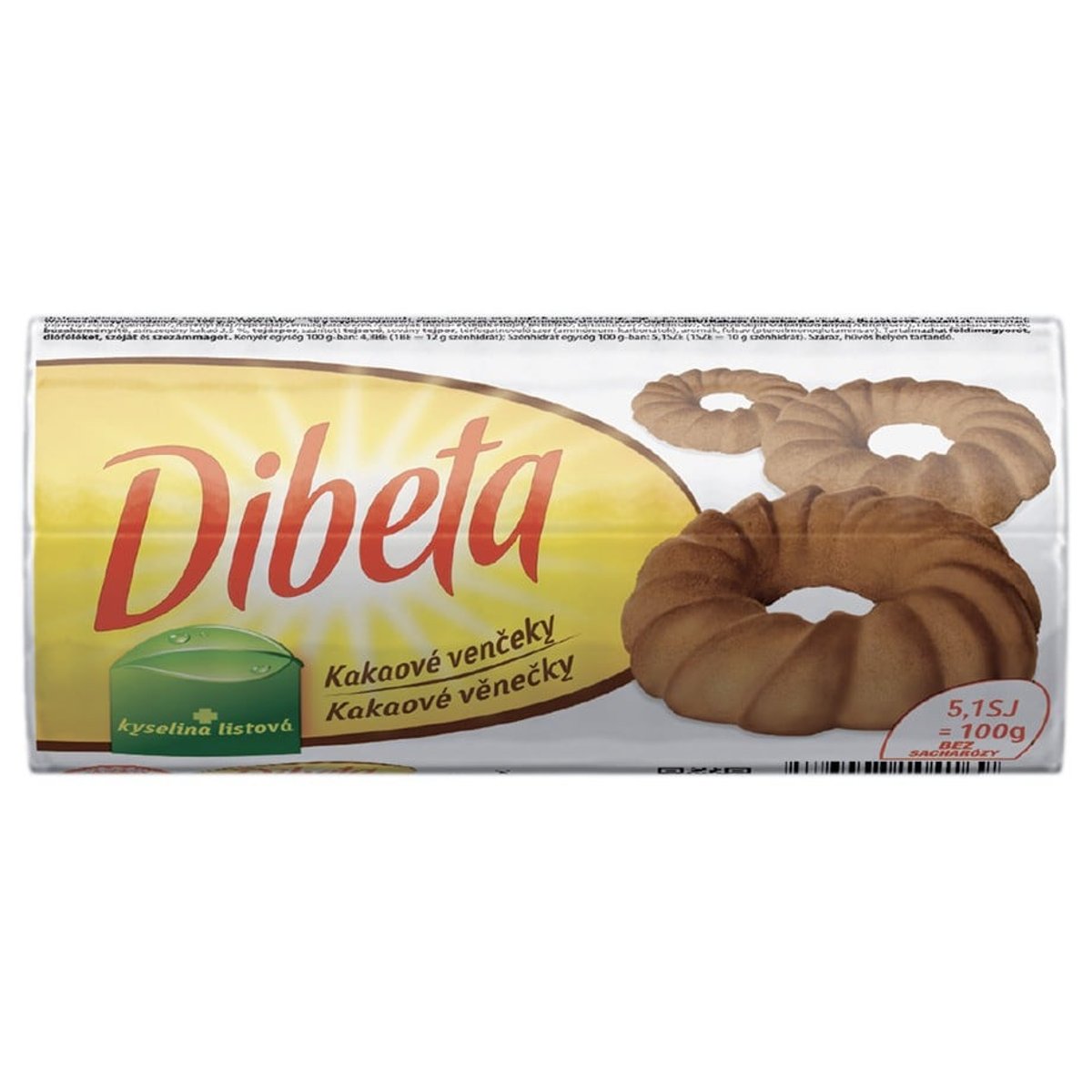 Diabeta Kakaové věnečky