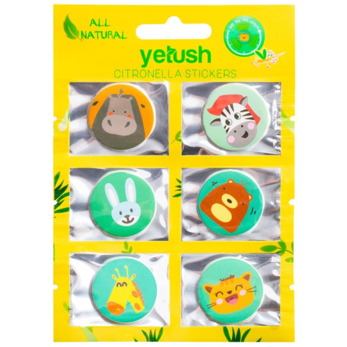 Yetush Samolepky s citronelou