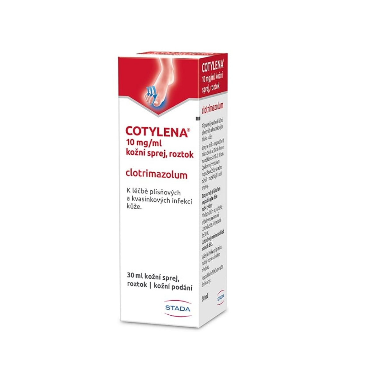 COTYLENA 10MG/ML Kožní sprej, roztok 1X30ML