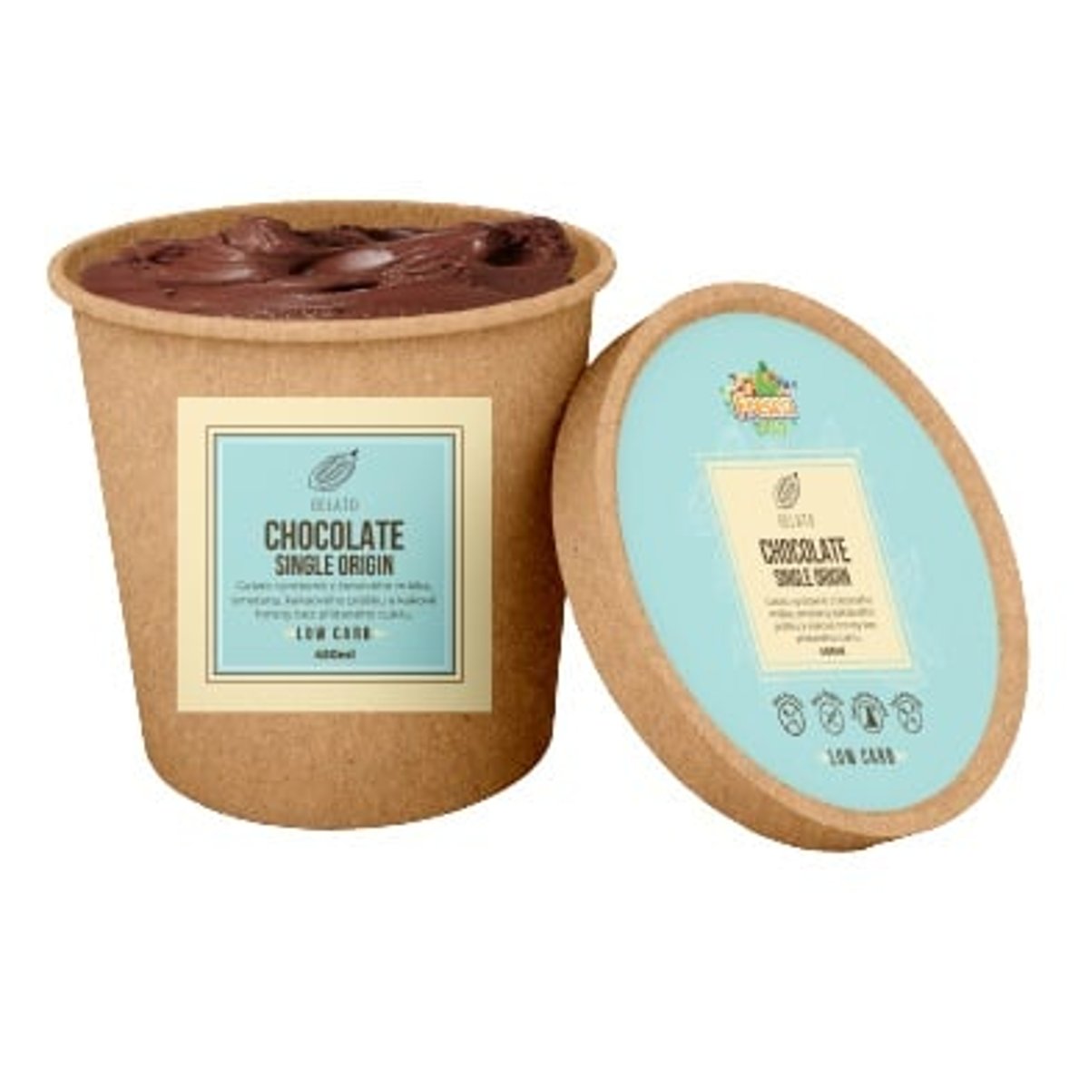 Low carb zmrzlina chocolate single origin