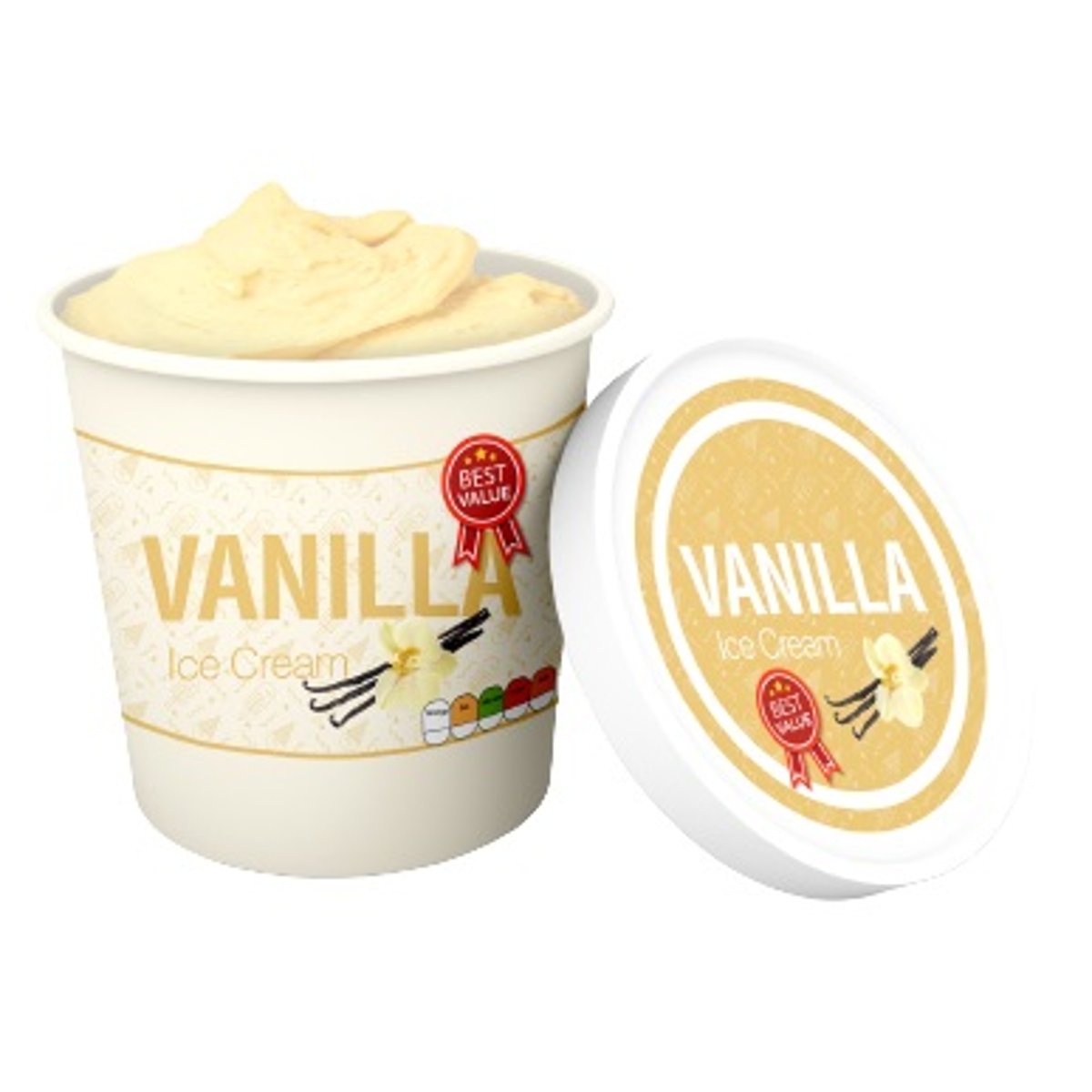 Zmrzlina vanilka