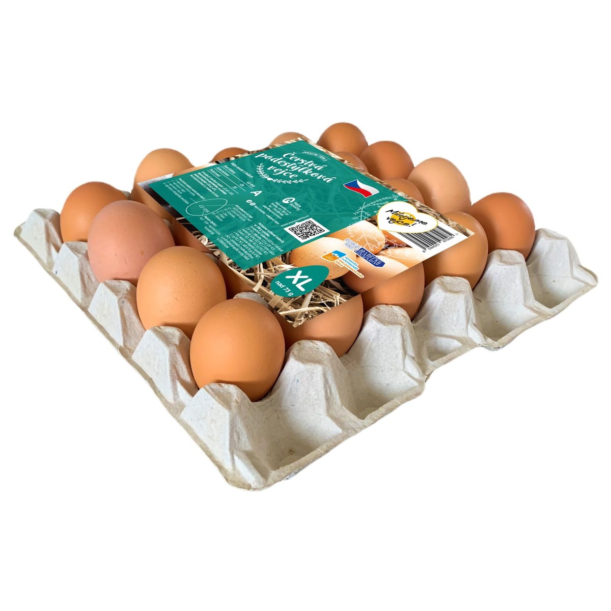 Milujeme vejce Čerstvá vejce podestýlková XL