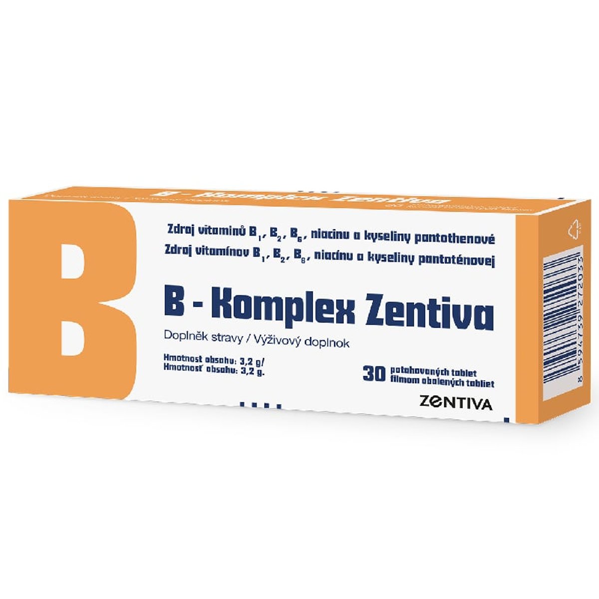 B-Komplex Zentiva tbl.flm.30