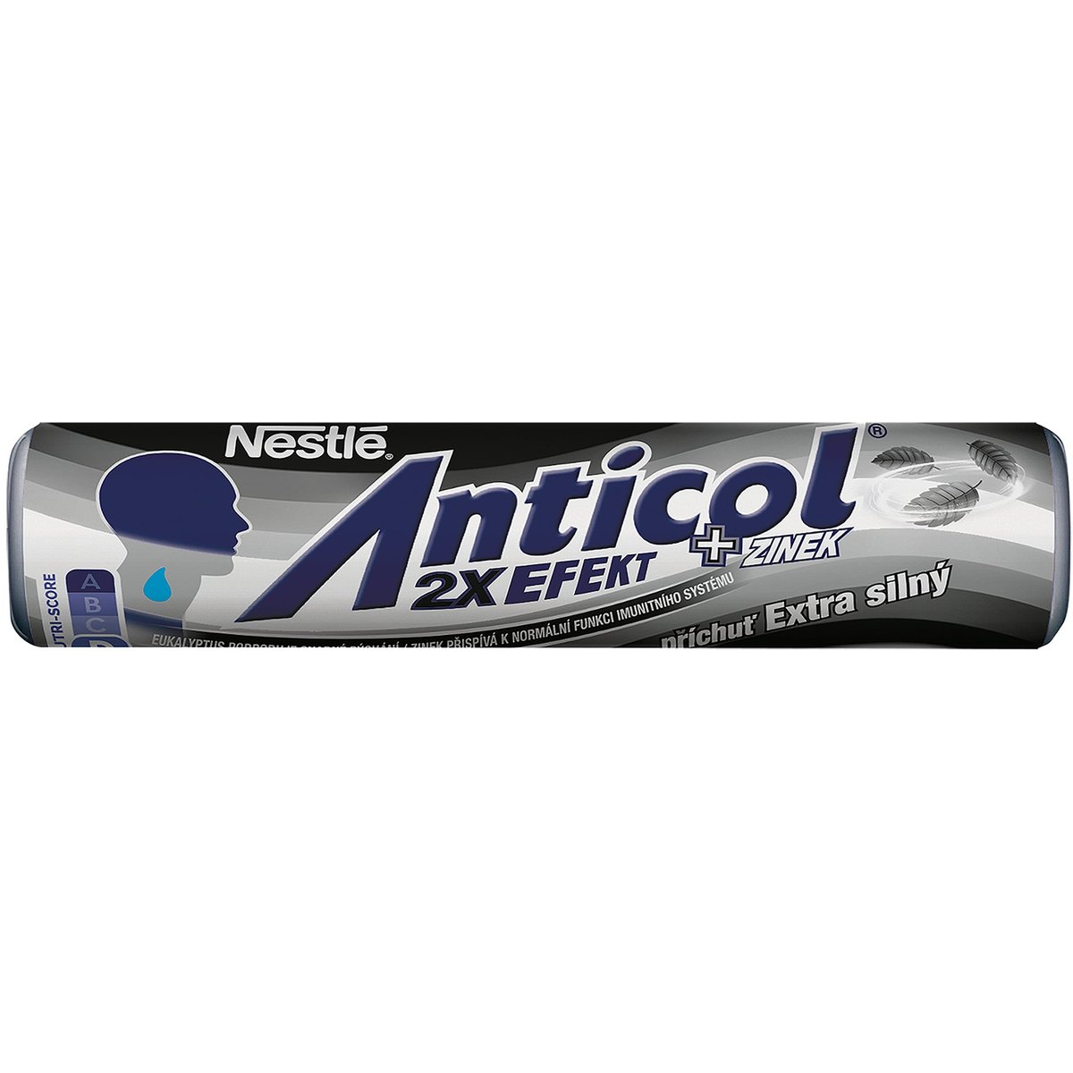Anticol Extra strong mentolové bonbóny s náplní
