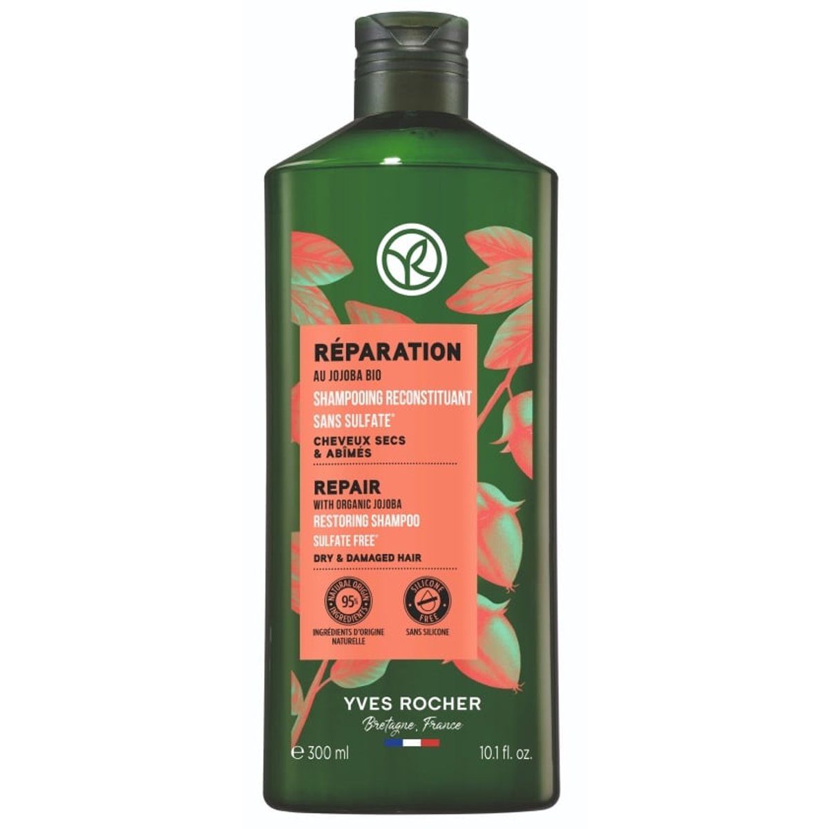 Yves Rocher Repair Regenerační šampon s BIO jojobou