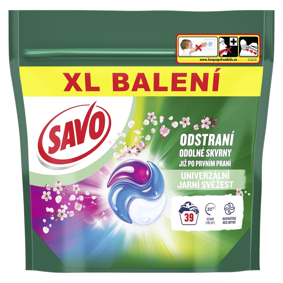 Savo Kapsle na praní jarní svěžest