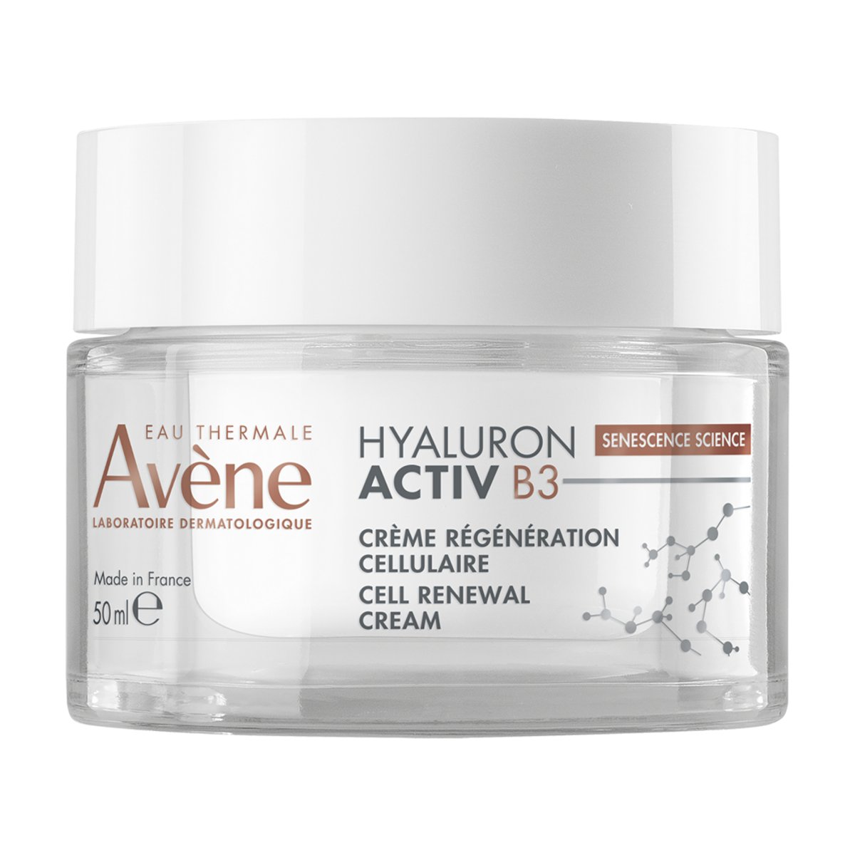 AVENE Hyaluron Activ B3 Krém pro obnovu buněk 50ml