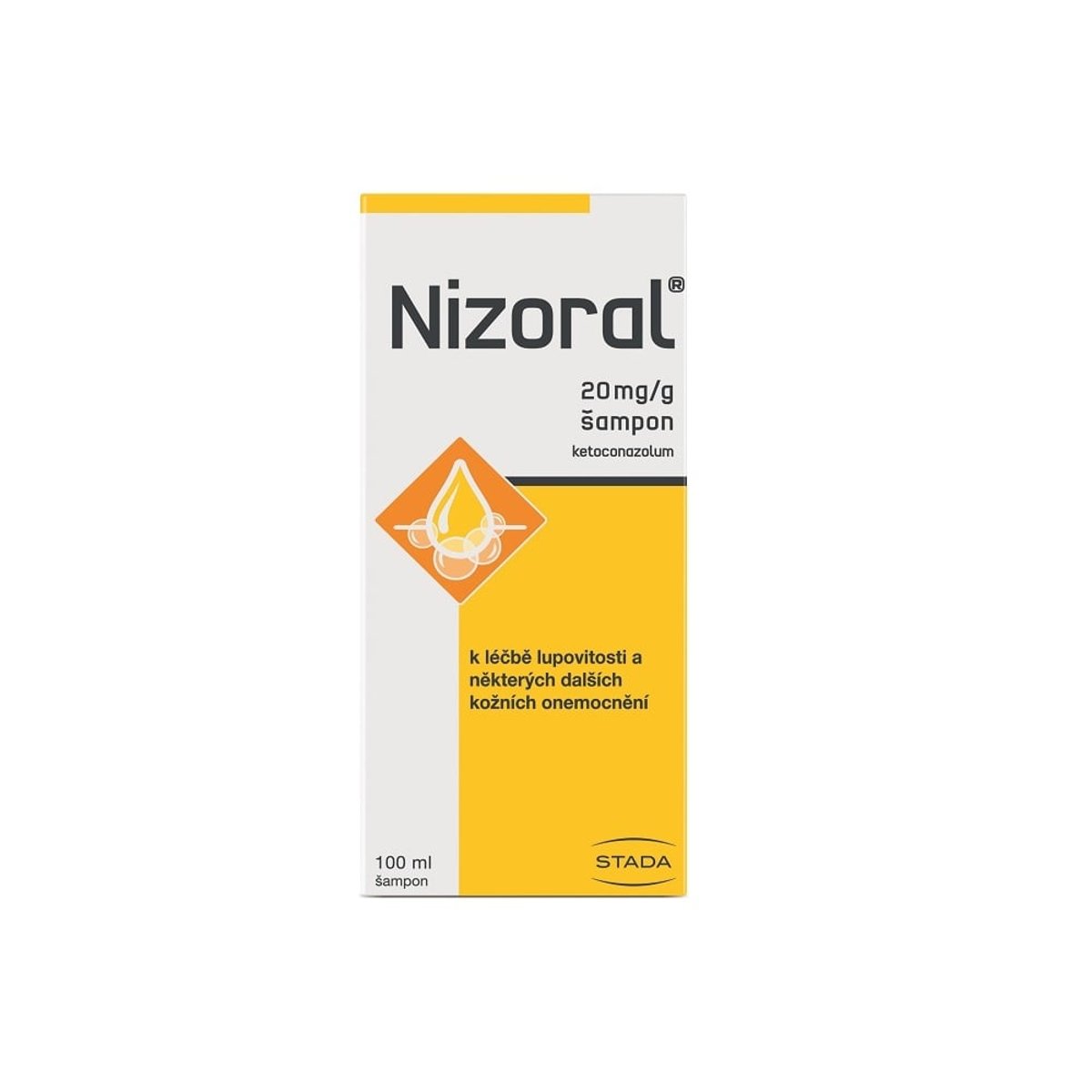 NIZORAL 20MG/G šampon 100ML