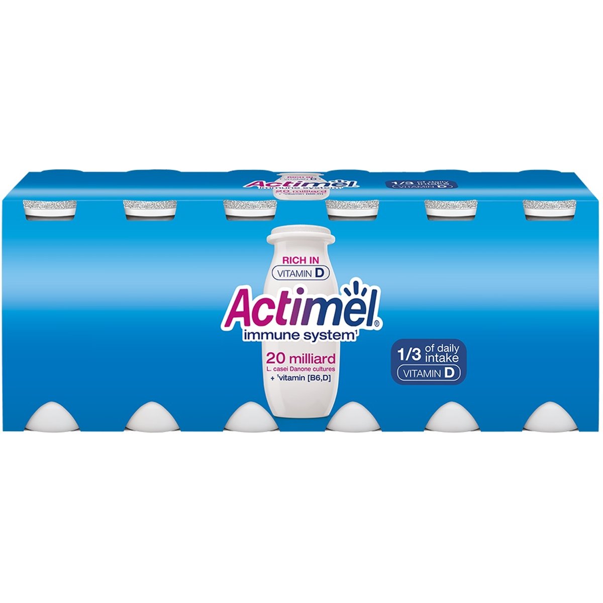 Actimel Probiotický nápoj bílý 12×100 g