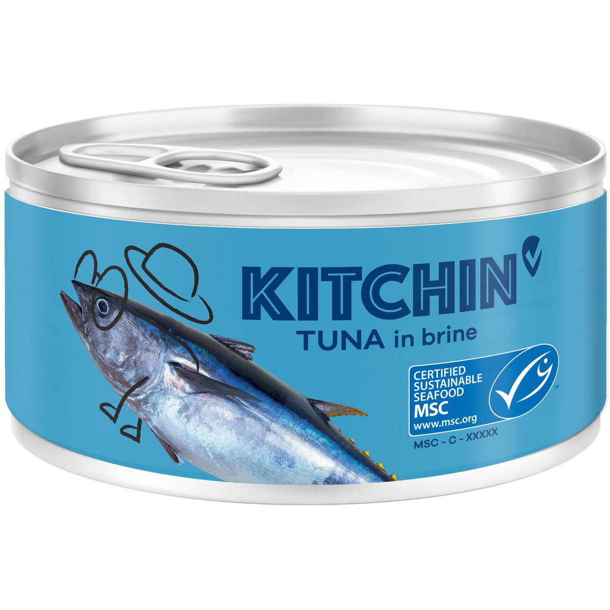 Kitchin Tuňák celý v přírodním nálevu