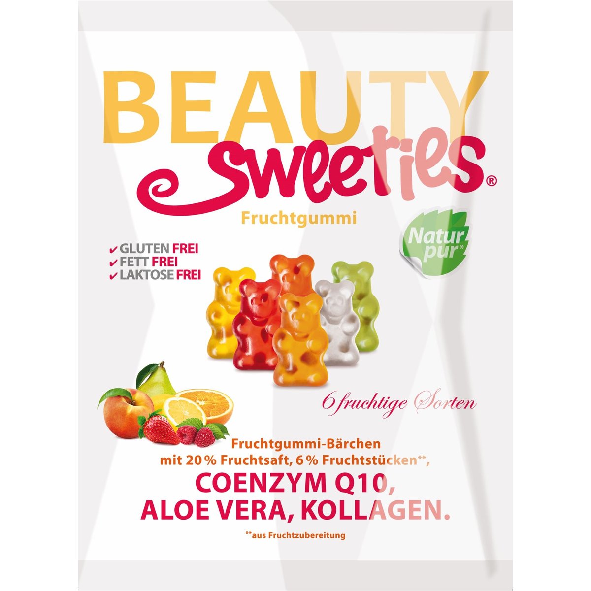 Beauty sweeties Ovocné želé medvídci