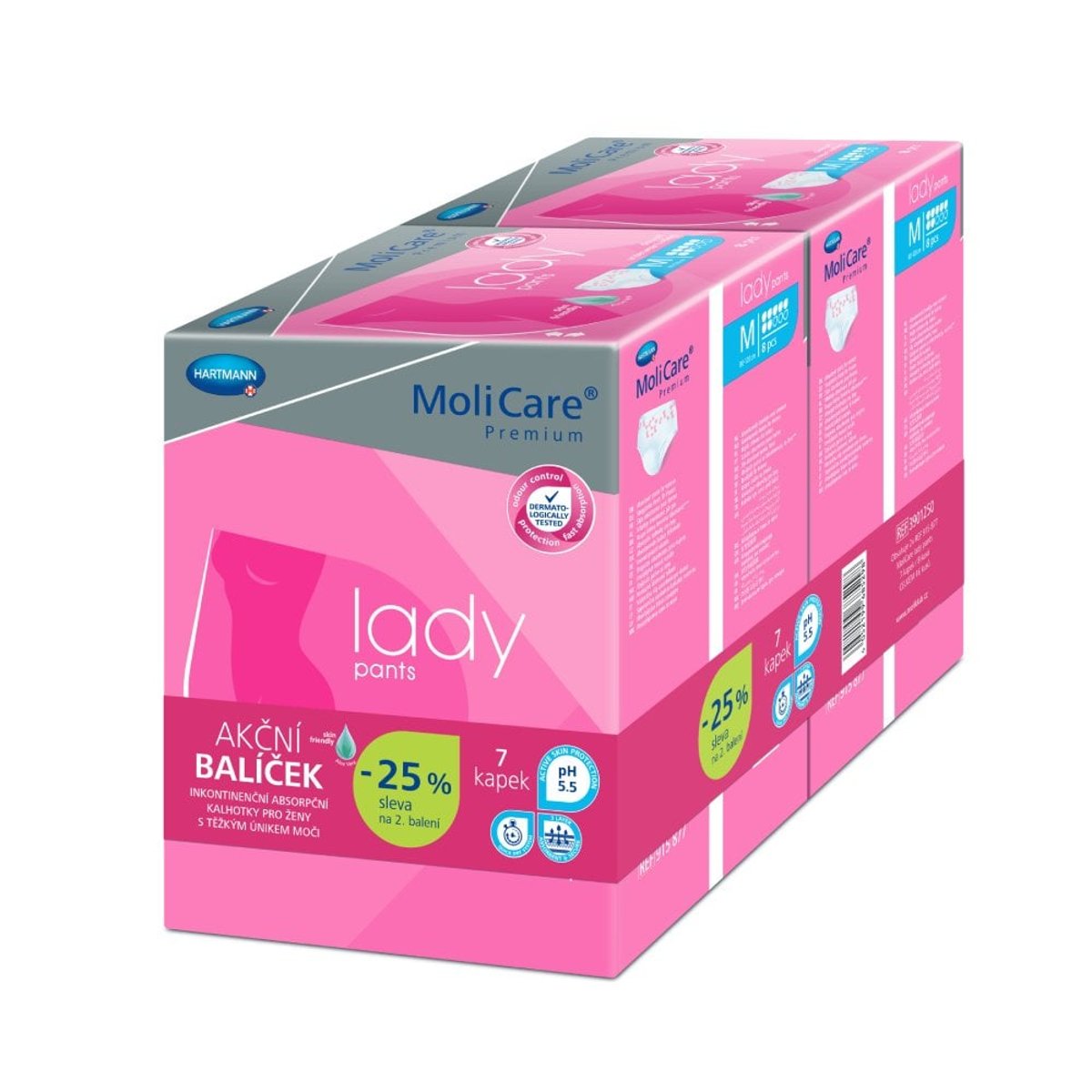 MoliCare Lady Pants inkont.7 kap.M duopack2x8ks