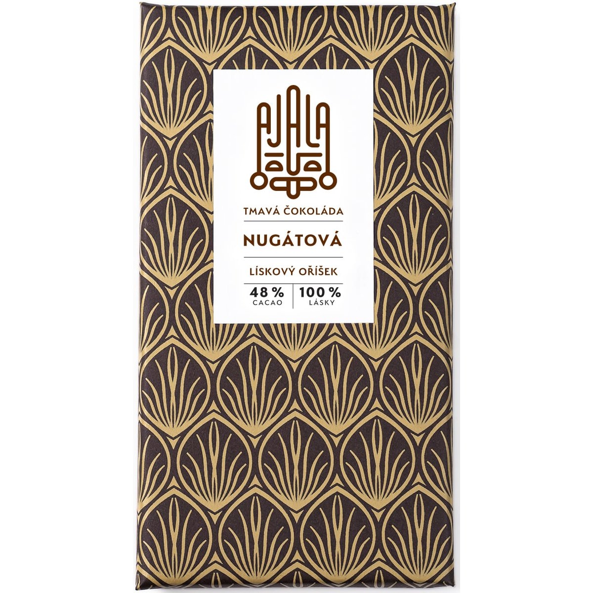 Ajala Čokoláda nugátová s lískovým oříškem