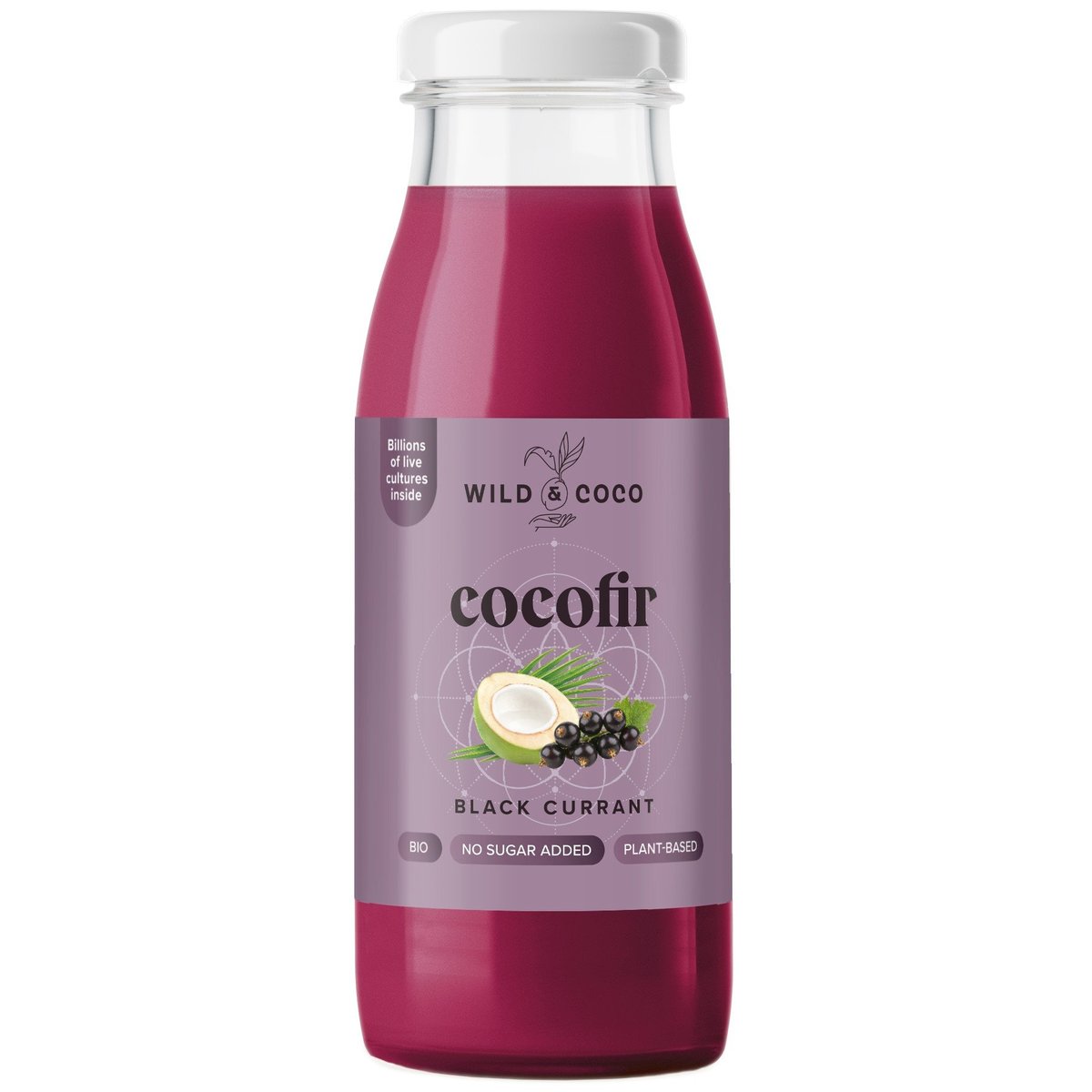 Wild & Coco BIO Biotic Cocofir Černý rybíz
