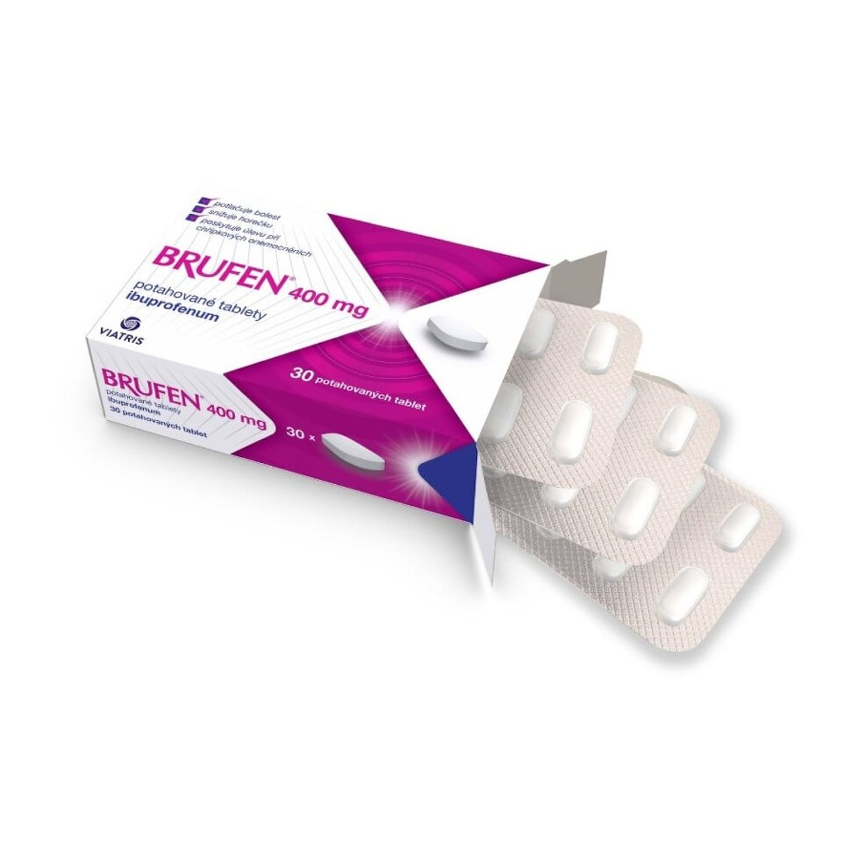 BRUFEN 400MG Potahovaná tableta 30