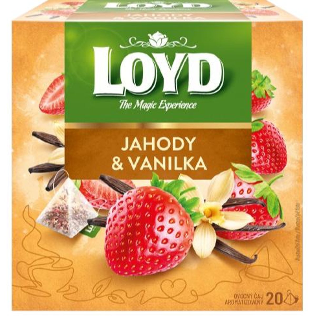 Loyd Pyramida jahody a vanilka